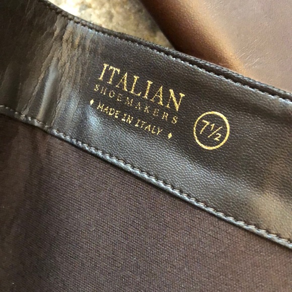 Italian Shoemakers Antonia Leather Boot in brown - Picture 8 of 8